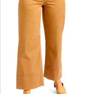 Everlane New With Tags Wide Leg Chino cropped black size 10